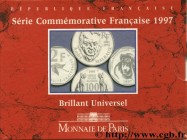 V REPUBLIC
Type : Série Brillant Universel Commémorative 
Date : 1997 
Mint name / Town : Paris 
Quantity minted : 2500 
Catalogue references : F.5200...