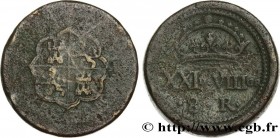 SPAIN
Type : Poids monétaire pour la pièce de 8 Réals - Philippe IV 
Date : (XVIIe-XVIIIe siècles) 
Date : n.d. 
Metal : copper 
Diameter : 31  mm
Ori...