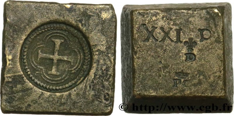 SPAIN
Type : Poids monétaire pour la pièce de 8 Écus de Charles Quint 
Date : (X...