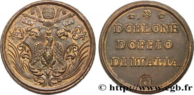 ITALY - MONETARY WEIGHT
Type : Poids monétaire pour le doublon des papes 
Date :...