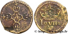 LOUIS XII TO HENRI III - COIN WEIGHT
Type : Poids monétaire pour le demi-écu d’or au soleil 
Date : n.d. 
Mint name / Town : s.l. 
Metal : brass 
Diam...