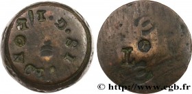 FRANCE - MONETARY WEIGHT
Type : Poids monétaire pour la demi-once d’or 
Date : n.d. 
Metal : brass 
Diameter : 21  mm
Weight : 15,67  g.
Obverse legen...