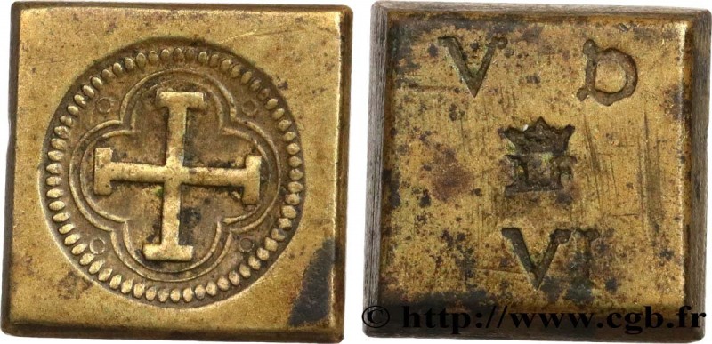 SPAIN
Type : Poids monétaire pour le double écu de Charles Quint 
Date : (XVIIe-...