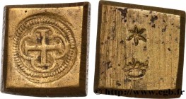 SPAIN
Type : Poids monétaire pour le double écu de Charles Quint 
Date : (XVIIe-XVIIIe siècles) 
Date : n.d. 
Metal : brass 
Diameter : 14  mm
Weight ...