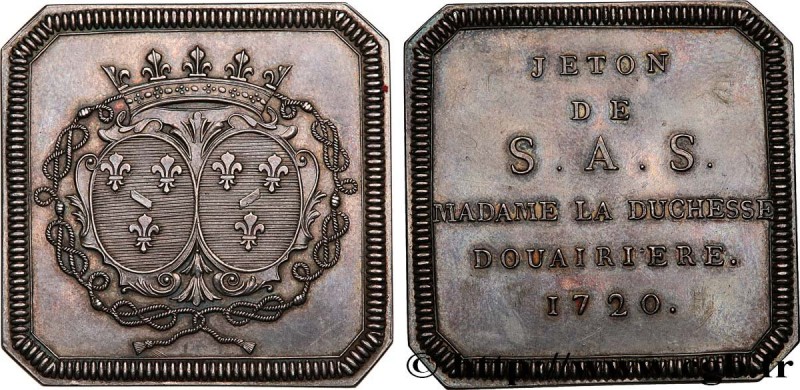 MISCELLANEOUS NOT ATTRIBUTED JETONS AND TOKENS
Type : MADAME LA DUCHESSE DOUAIRI...