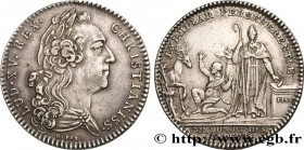 CORPORATIONS
Type : Communauté des fondeurs 
Date : 1763 
Metal : silver 
Diameter : 29  mm
Orientation dies : 6  h.
Weight : 7,98  g.
Rarity : R1 
Ob...