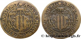 VENDÔMOIS - VENDÔME
Type : Charles de VENDOME 
Date : n.d. 
Metal : brass 
Diameter : 28  mm
Orientation dies : 9  h.
Weight : 4,18  g.
Edge : Lisse 
...