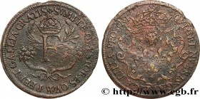 MAISON DU ROI (ADMINISTRATIONS UNDER THE AUTHORITY OF... )
Type : Receveurs Généraux, François II (?) 
Date : n.d. 
Metal : copper 
Diameter : 28  mm
...