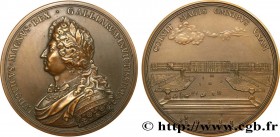LOUIS XIV "THE SUN KING"
Type : Médaille, Château de Versailles, refrappe 
Date : (1687) 
Metal : bronze 
Diameter : 72  mm
Engraver : Molard, Michel ...
