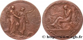 III REPUBLIC
Type : Médaille de récompense, Par la science pour la patrie 
Date : 1872 
Metal : bronze 
Diameter : 45  mm
Engraver : Roty Oscar 
Weigh...