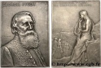 III REPUBLIC
Type : Plaque, A Georges Picot 
Date : (1911) 
Metal : silver 
Millesimal fineness : 950  ‰
Diameter : 70  mm
Weight : 136,7  g.
Edge : l...