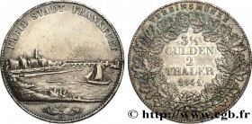 GERMANY - FREE CITY OF FRANKFURT
Type : 3 1/2 Gulden 2 Thaler 
Date : 1841 
Mint name / Town : Francfort 
Quantity minted : - 
Metal : silver 
Diamete...