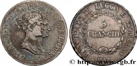 ITALY - LUCCA AND PIOMBINO
Type : 5 Franchi Elise et Félix Baciocchi 
Date : 1808 
Mint name / Town : Florence 
Quantity minted : 174960 
Metal : silv...