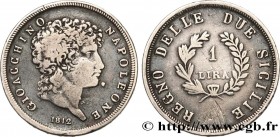 ITALY - KINGDOM OF NAPLES - JOACHIM MURAT
Type : Lira 
Date : 1812 
Mint name / Town : Naples 
Quantity minted : 26806 
Metal : silver 
Millesimal fin...