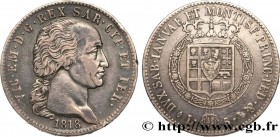 ITALY - KINGDOM OF SARDINIA
Type : 5 Lire Victor Emmanuel I 
Date : 1818 
Mint name / Town : Turin 
Quantity minted : 55169 
Metal : silver 
Millesima...