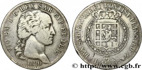 ITALY - KINGDOM OF SARDINIA
Type : 5 Lire Victor Emmanuel I 
Date : 1820 
Mint name / Town : Turin 
Quantity minted : 100552 
Metal : silver 
Millesim...