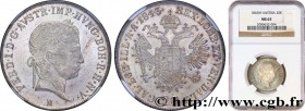 ITALY - KINGDOM OF LOMBARDY-VENETIA - FERDINAND I
Type : 20 Kreuzer Ferdinand Ier 
Date : 1843 
Mint name / Town : Milan 
Quantity minted : - 
Metal :...