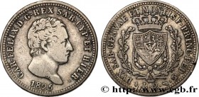 ITALY - KINGDOM OF SARDINIA
Type : 2 Lire Charles-Félix 
Date : 1825 
Mint name / Town : Turin 
Quantity minted : 269709 
Metal : silver 
Millesimal f...