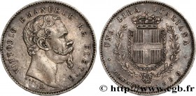 ITALY
Type : 1 Lire 
Date : 1860 
Mint name / Town : Florence 
Quantity minted : 1654981 
Metal : silver 
Millesimal fineness : 900  ‰
Diameter : 23  ...