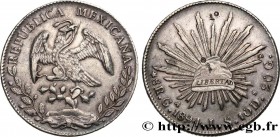 MEXICO
Type : 8 Reales 
Date : 1894 
Mint name / Town : Guadalajara - Ga 
Quantity minted : 2045999 
Metal : silver 
Millesimal fineness : 903  ‰
Diam...
