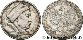 POLAND
Type : 10 Zlotych 250e anniversaire de la libération de Vienne par Jean III Sobieski 
Date : 1933 
Mint name / Town : Varsovie 
Quantity minted...