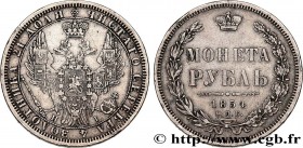 RUSSIA - NICHOLAS I
Type : 1 Rouble 
Date : 1854 
Mint name / Town : Saint-Petersbourg 
Quantity minted : 3070000 
Metal : silver 
Millesimal fineness...