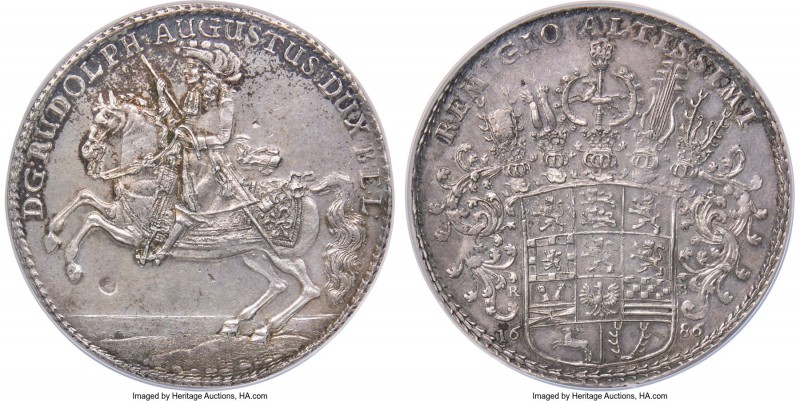 Brunswick-Wolfenbüttel. Rudolf August 2 Taler 1686-RB MS61 NGC, Zellerfeld mint,...