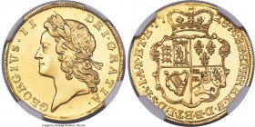 George II gold Proof 1/2 Guinea 1728 PR64 Cameo NGC, KM565.1, S-3681, W&R-75 (R4). An incredible and well-pedigreed Proof striking of this already han...