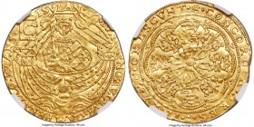 Kampen. City gold Imitative Rose Noble ND (1590-1593) MS65 NGC, Kampen mint, Fr-151, Delm-1106, PW-Ka05. 7.62gm. Usually unimaginable quality for this...