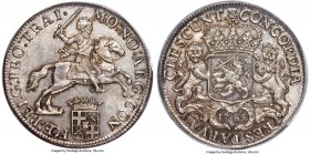 Utrecht. Provincial Ducaton (Silver Rider) 1785 MS65 PCGS, KM92.1, Dav-1832, Delm-1021. An offering of mesmerizing visual and technical caliber, bless...