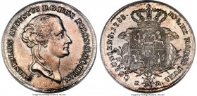 Stanislaus Augustus Taler 1788-EB MS63 PCGS, Warsaw mint, KM212, Dav-1621, Parchimowicz/Brzezinski-35a. An inspiring representative of this 18th-centu...