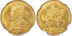 Carol I gold 50 Lei 1906-(b) MS62 NGC, Brussels mint, KM39, Fr-6. Commemorating the 40th Anniversary of Carol's reign. A fully Mint State representati...