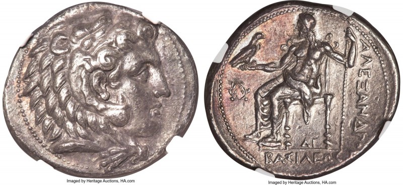 MACEDONIAN KINGDOM. Alexander III the Great (336-323 BC). AR tetradrachm (29mm, ...