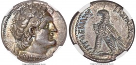 PTOLEMAIC EGYPT. Ptolemy V Epiphanes or Ptolemy VI Philometer (204-145 BC). AR stater or tetradrachm (27mm, 13.67 gm, 12h). NGC Choice AU 5/5 - 3/5. A...