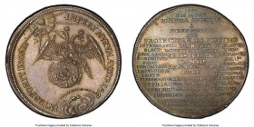 Leopold I Medallic "Siege of Vienna" Taler 1683 MS63 PCGS, Vienna mint, Montenuovo-919, Hirsch-21, Vogl-239, HCz-2468, Verstal-1845, Julius-174. Highl...