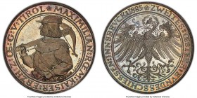 Franz Joseph I silver Specimen "Innsbruck Shooting Festival" Medal 1885 SP67 PCGS, Steul-2. 36mm. By A. Scharff. The single finest example of this cov...
