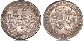 Henneberg-Ilmenau. Bernhard III Taler 1700-BA AU Details (Cleaned) NGC, Ilmenau mint, cf. KM35 (this date unlisted), Dav-7491, Merseburger-Unl., Schne...