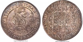 Saxony. Johann Georg I Taler 1651-CR MS64+ NGC, KM425, Dav-7612. An outstanding specimen expressing utter clarity of strike, the allure of which is on...