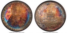 Stolberg-Wernigerode. Christian Ernst Taler 1760-IHB MS62 PCGS, KM77, Dav-2792, Friederich-1413. Struck on the occasion of Christian Ernst's 50th year...