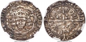 Richard III Groat ND (1483-1485) XF45 NGC, London mint, Halved Sun and Rose (SR3) mm, S-2158, N-1680. 3.00gm. Pellet below bust. Likely one of the mos...