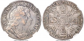William & Mary Crown 1692/Inverted 2 XF40 NGC, KM478, S-3433, ESC-824. A well-designed and short-lived crown type produced only in the years 1691 and ...