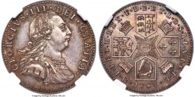 George III Proof 6 Pence 1787 PR65 NGC, KM606.2, S-3749, ESC-2190 (prev. ESC-1629). First bust with hearts on reverse. Plain edge. A fantastic represe...