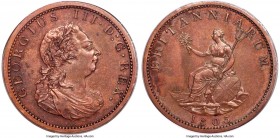 George III bronzed copper Proof Pattern Restrike 2 Pence 1805 PR64 Brown NGC, Peck-1313. By. W. J. Taylor. Rather sleek in its appearance, this issue ...