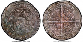 David II Groat ND (1357-1367) AU58 PCGS, Edinburgh mint, S-5100. 28mm. 4.37gm. Exceedingly attractive for this lesser-seen issue, the features glisten...