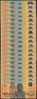 AUSTRALIA. Reserve Bank. 10 Dollars, ND. P-49b. Consecutive. About Uncirculated.
20 pieces in lot. Polymer. A grouping of twenty 10 Dollar notes, whi...