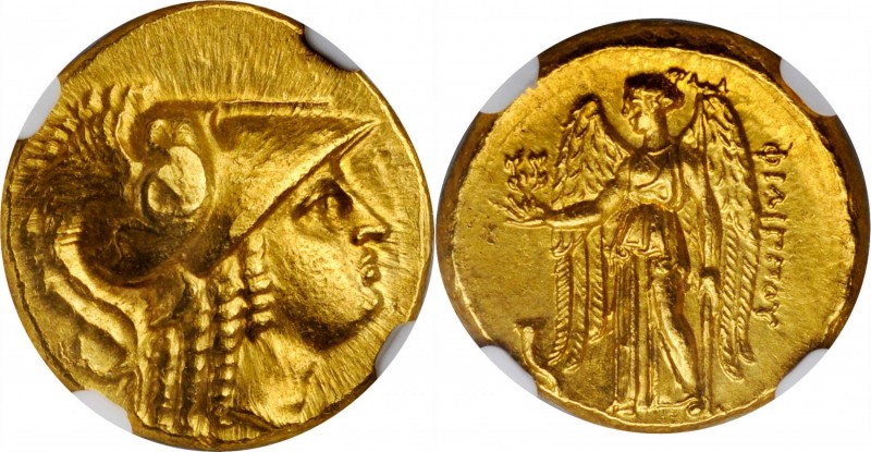 MACEDON. Kingdom of Macedon. Philip III, 323-317 B.C. AV Stater (8.62 gms), Abyd...