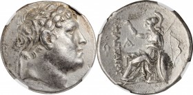 MYSIA. Pergamon. Kingdom of Pergamon. Eumenes I, 263-241 B.C. AR Tetradrachm (16.69 gms), Pergamon Mint, ca. 255/0-241 B.C. NGC EF, Strike: 5/5 Surfac...
