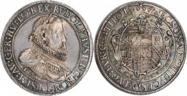 AUSTRIA. 2 Talers, 1604. Hall Mint. Rudolf II. NGC Unc Details--Obverse Cleaned.
Dav-3004; KM-57.1. Weight: 56.66 gms. A well struck and attractive d...