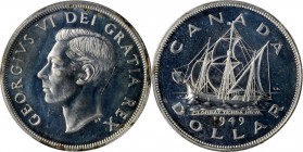 CANADA. Dollar, 1949. Ottawa Mint. PCGS SPECIMEN-66 Gold Shield.
KM-47. A premium example of this commemorative Dollar, possessing virtually perfect,...