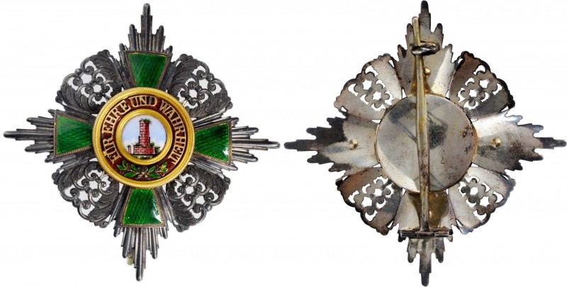 GERMANY. Baden. Order of the Empress Lion, Commander Breast Star. Instituted 180...